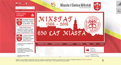 Desktop Screenshot of mikstat.pl