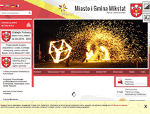 Tablet Screenshot of mikstat.pl
